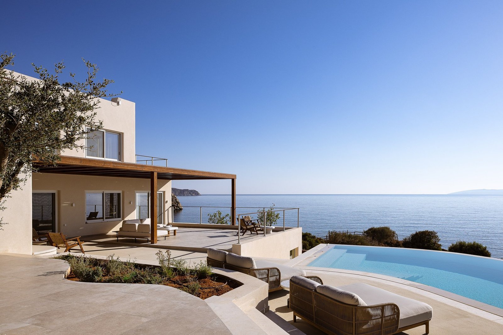 Solenya Luxurious Clifftop Retreat With Private Beach Villa in Oraiokastro Municipal Unit, Macedonia and Thrace, Greece 1 - 15357987