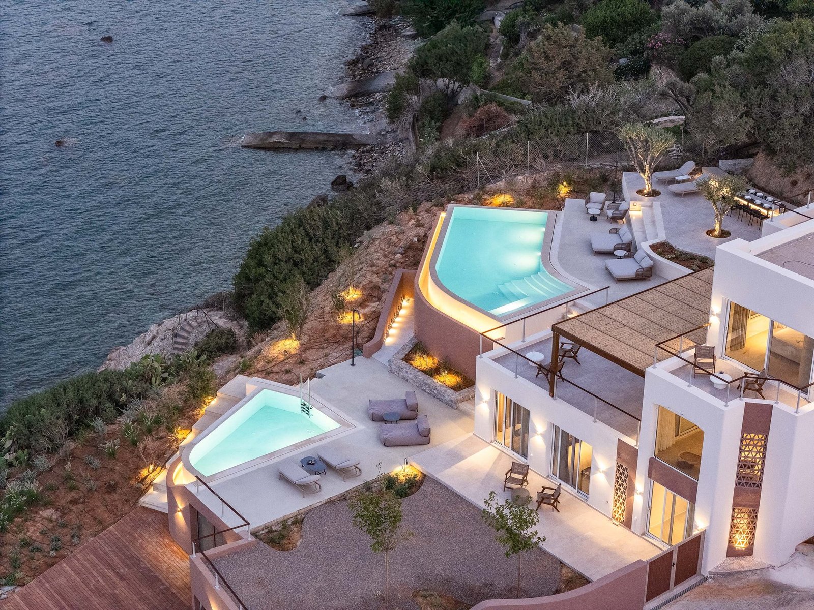 Solenya Luxurious Clifftop Retreat With Private Beach Villa in Oraiokastro Municipal Unit, Macedonia and Thrace, Greece 1 - 15357987