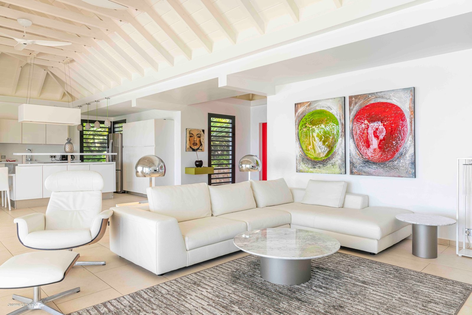 Villa Enzuma: A Modern Oasis Of Tranquility In St Barths Villa in Saint Barthélemy 1 - 15098058