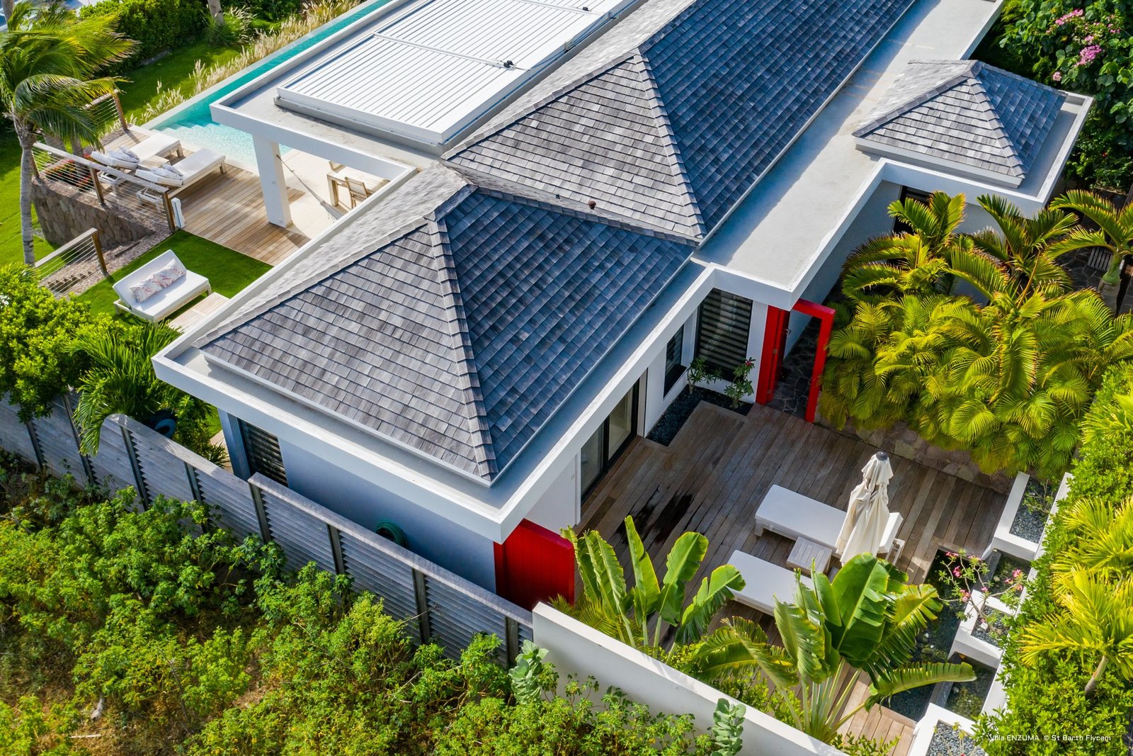 Villa Enzuma: A Modern Oasis Of Tranquility In St Barths Villa in Saint Barthélemy 1 - 15098058