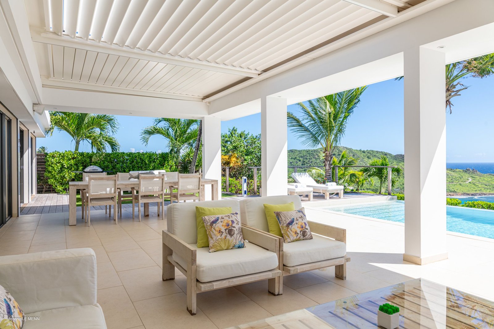 Villa Enzuma: A Modern Oasis Of Tranquility In St Barths Villa in Saint Barthélemy 1 - 15098058