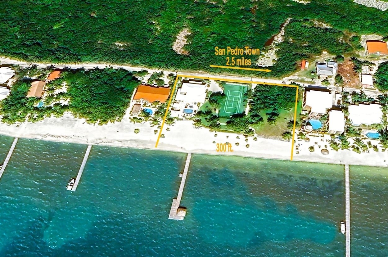 Beachfront Estate Villa in San Pedro, Corozal District, Belize 1 - 15970532