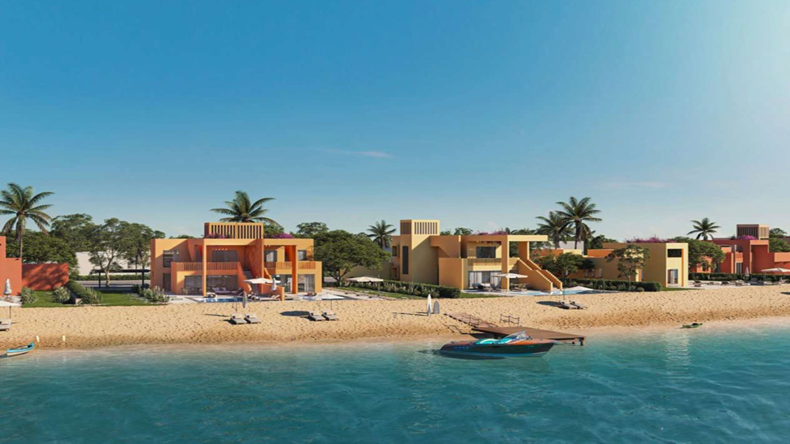 Seafront 4 Br Villa With Maid’s Room | Crystal Waters & Lagoon View | North Bay, El Gouna Villa in Second Hurghada, Egypt 1 - 15934416