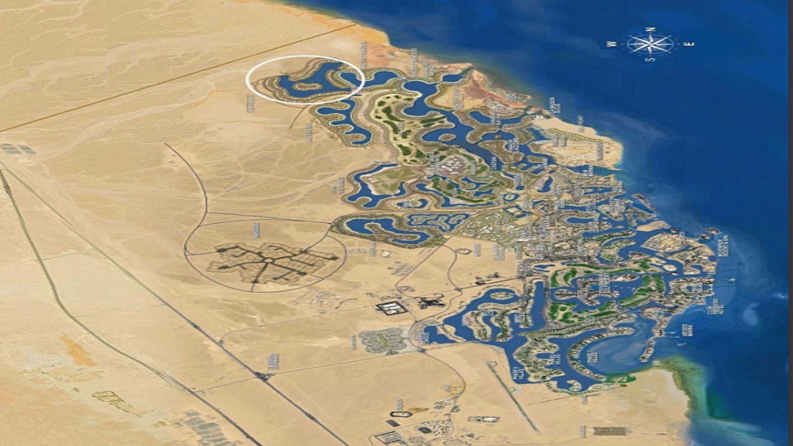 Seafront 4 Br Villa With Maid’s Room | Crystal Waters & Lagoon View | North Bay, El Gouna Villa in Second Hurghada, Egypt 1 - 15934416