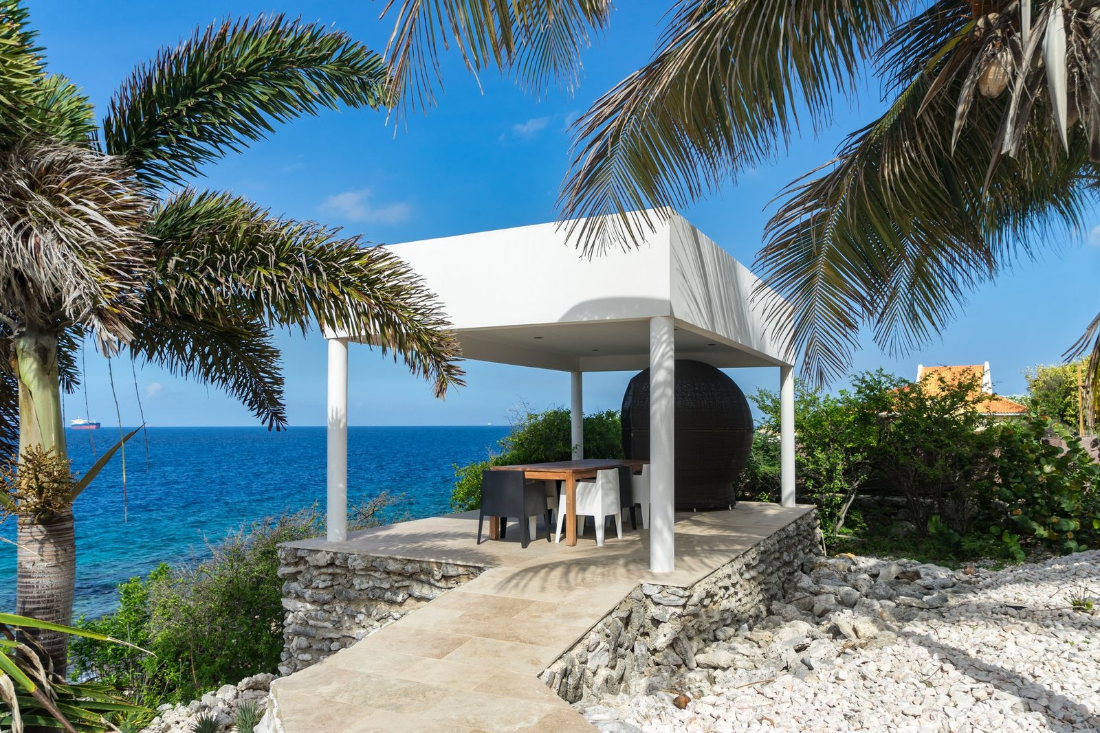 Coral Estate Curacao: House For Sale Directly On The Caribbean Sea Villa in Sint Willibrordus, Curaçao, Curaçao 1 - 14383587