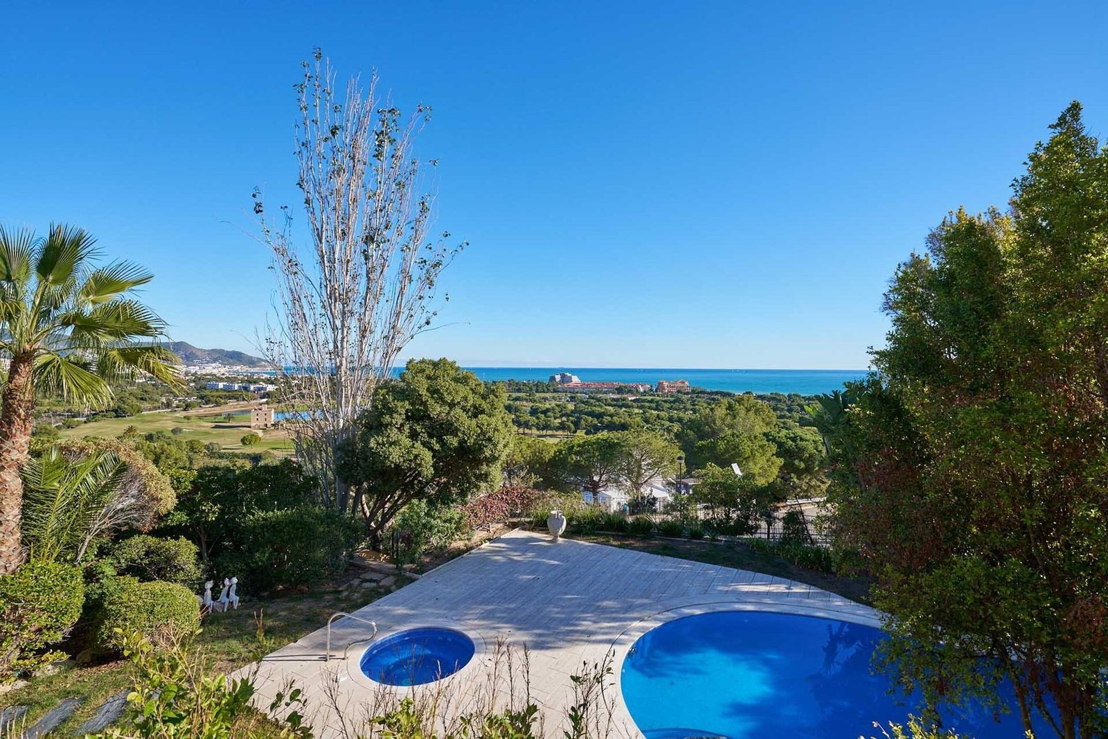Villa With Panoramic Views And Building Land In Sitges, Can Girona. Villa in Sitges, Catalonia, Spain 1 - 14076492