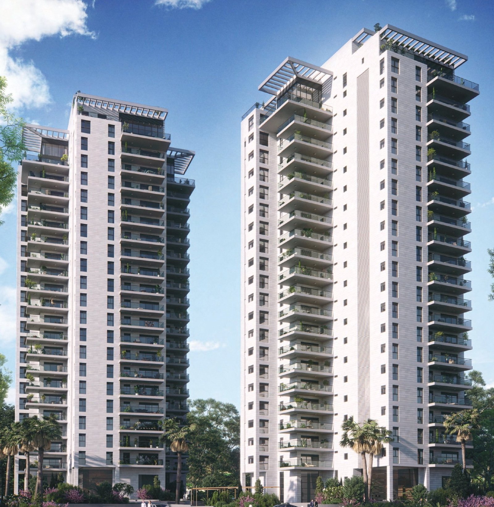 For Sale Apartments New Project In Ir Yamim, Netanya Iconic Towers Israel Apartment in Netanya, Center District, Israel 1 - 14682765