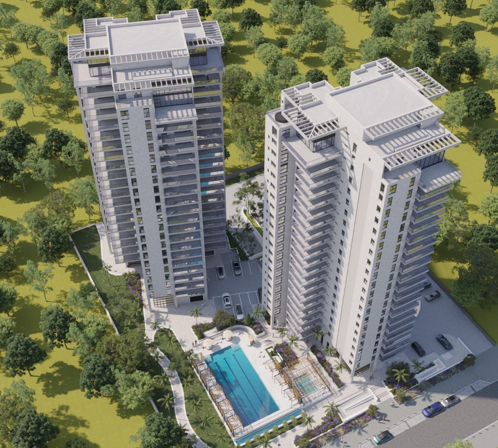 For Sale Apartments New Project In Ir Yamim, Netanya Iconic Towers Israel Apartment in Netanya, Center District, Israel 1 - 14682765
