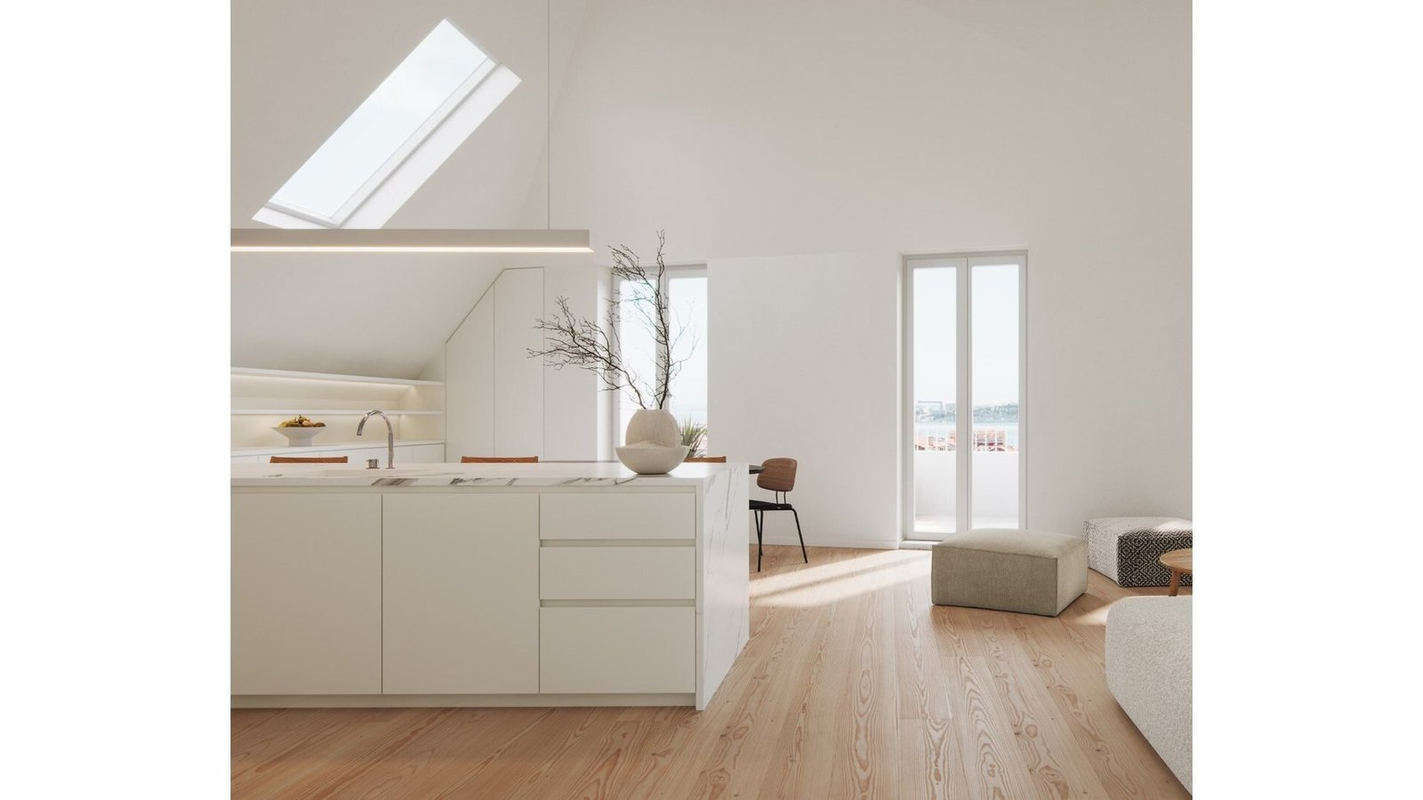 Four Bedroom Penthouse With Balcony And Views Over Lisbon, In Príncipe Real Apartment in Portugal 1 - 16372904