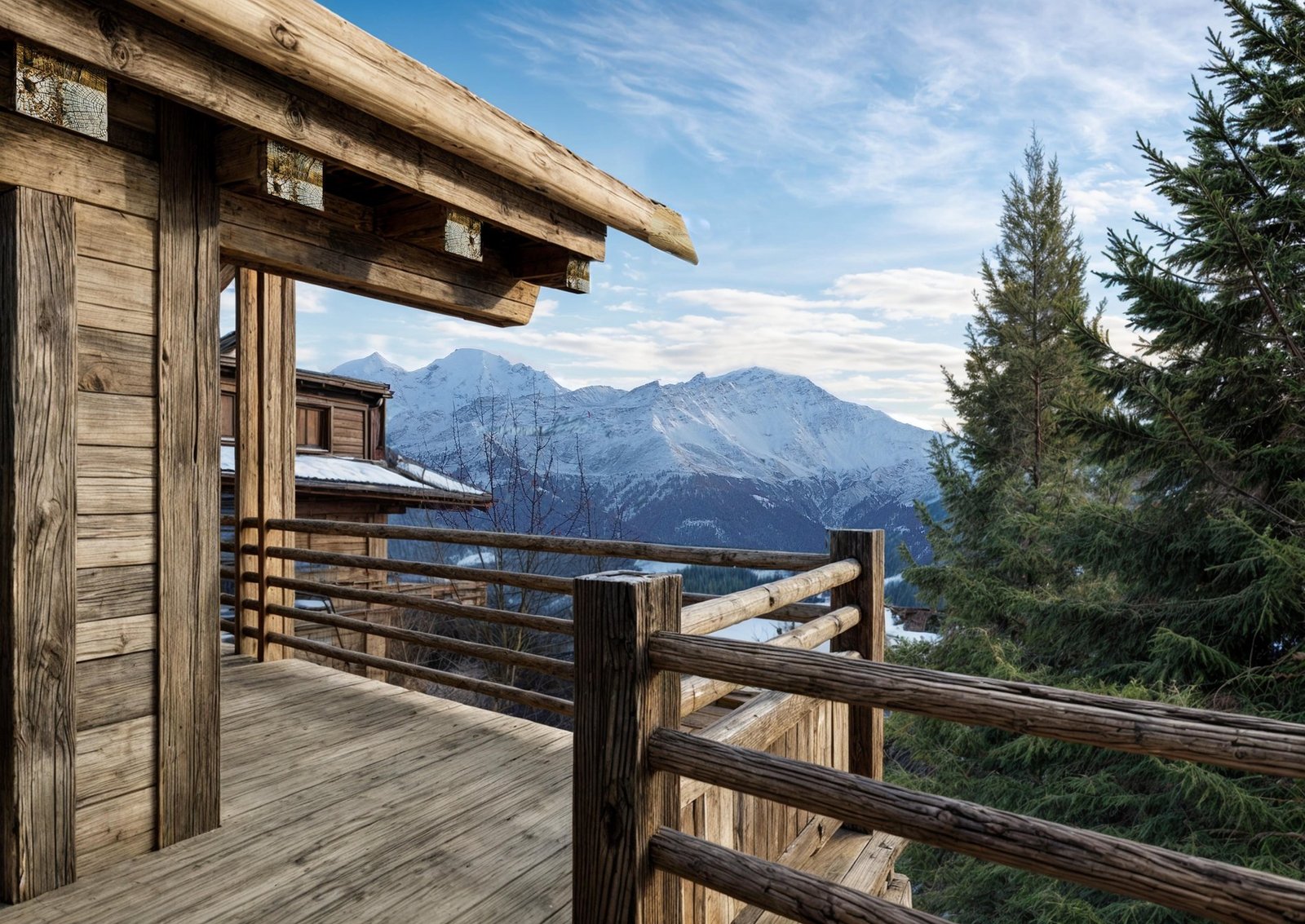 Exceptional Chalet In The Heart Of The Swiss Mountains / Primary Residence Chalet in Bagnes, Valais, Switzerland