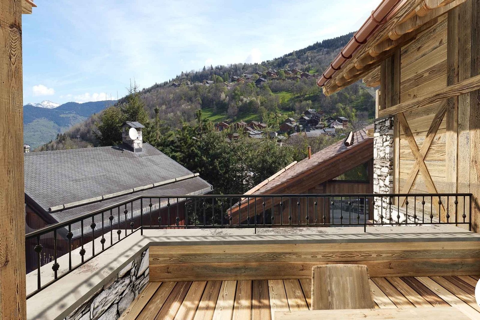 A New Build Chalet In Le Raffort, Ski In, Lift Out Convenience. Chalet in Les Allues, Auvergne-Rhône-Alpes, France 1 - 14826534