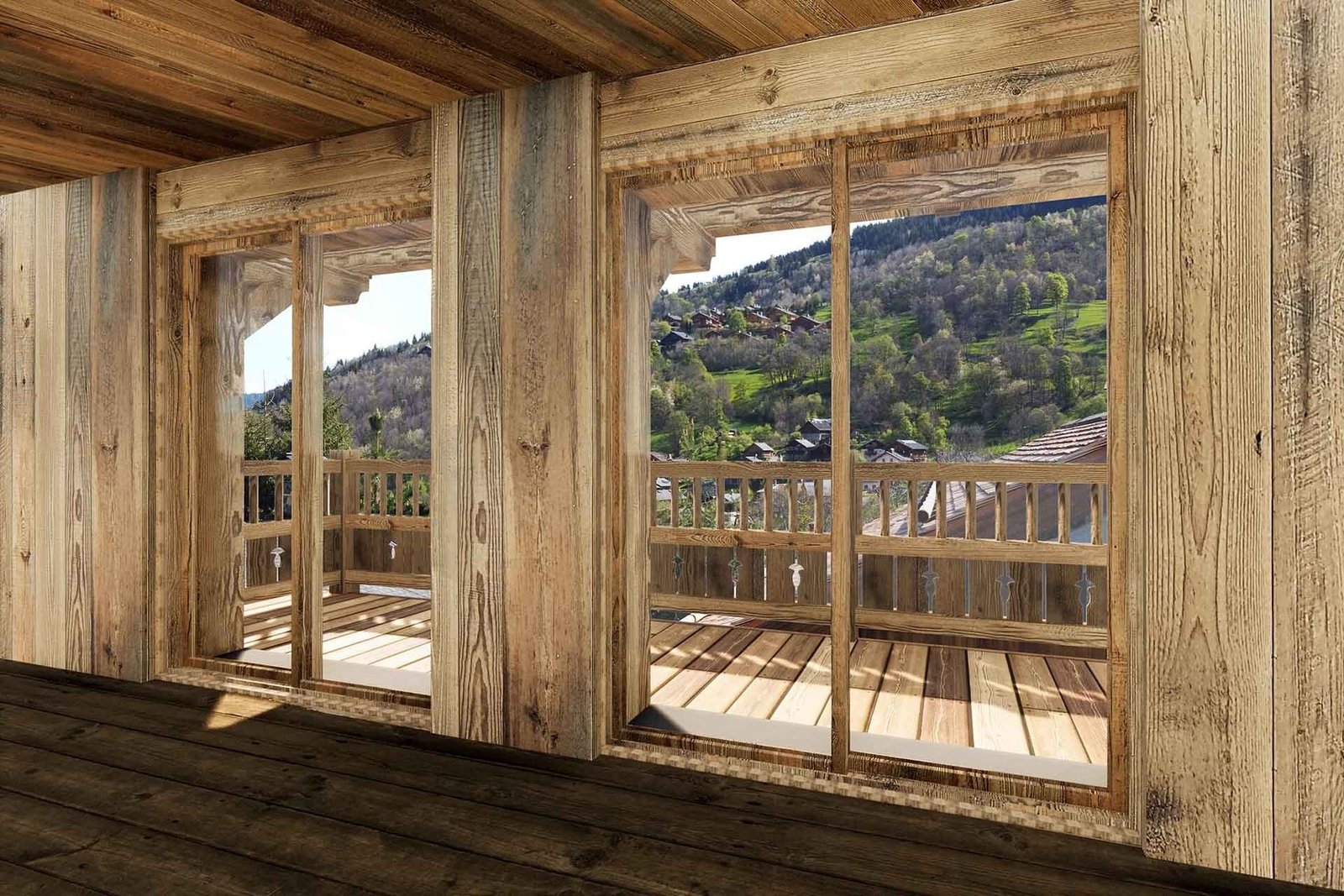 A New Build Chalet In Le Raffort, Ski In, Lift Out Convenience. Chalet in Les Allues, Auvergne-Rhône-Alpes, France 1 - 14826534