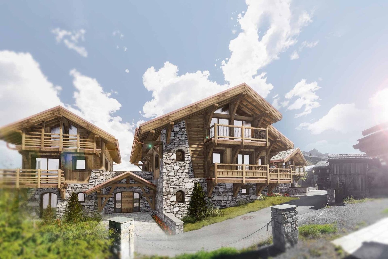 A New Build Chalet In Le Raffort, Ski In, Lift Out Convenience. Chalet in Les Allues, Auvergne-Rhône-Alpes, France 1 - 14826534