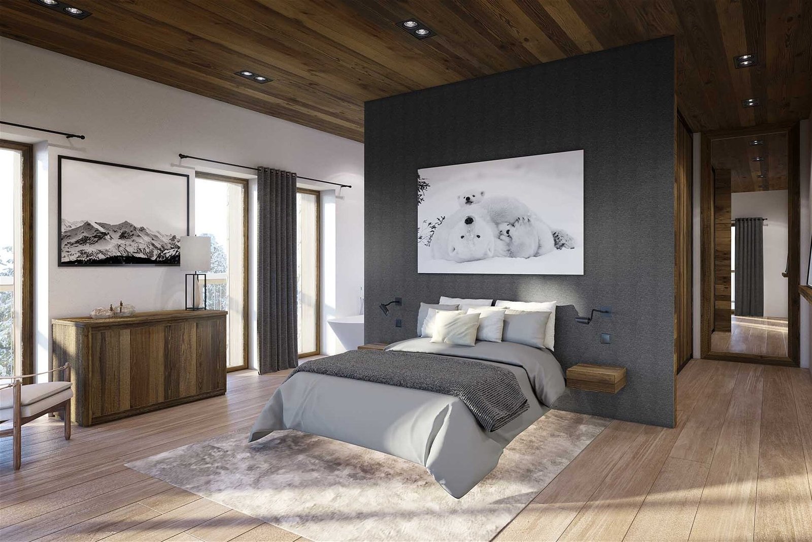 Chalet One, Chalets Caro, St Martin De Belleville Chalet in Les Belleville, Auvergne-Rhône-Alpes, France 1 - 14796372