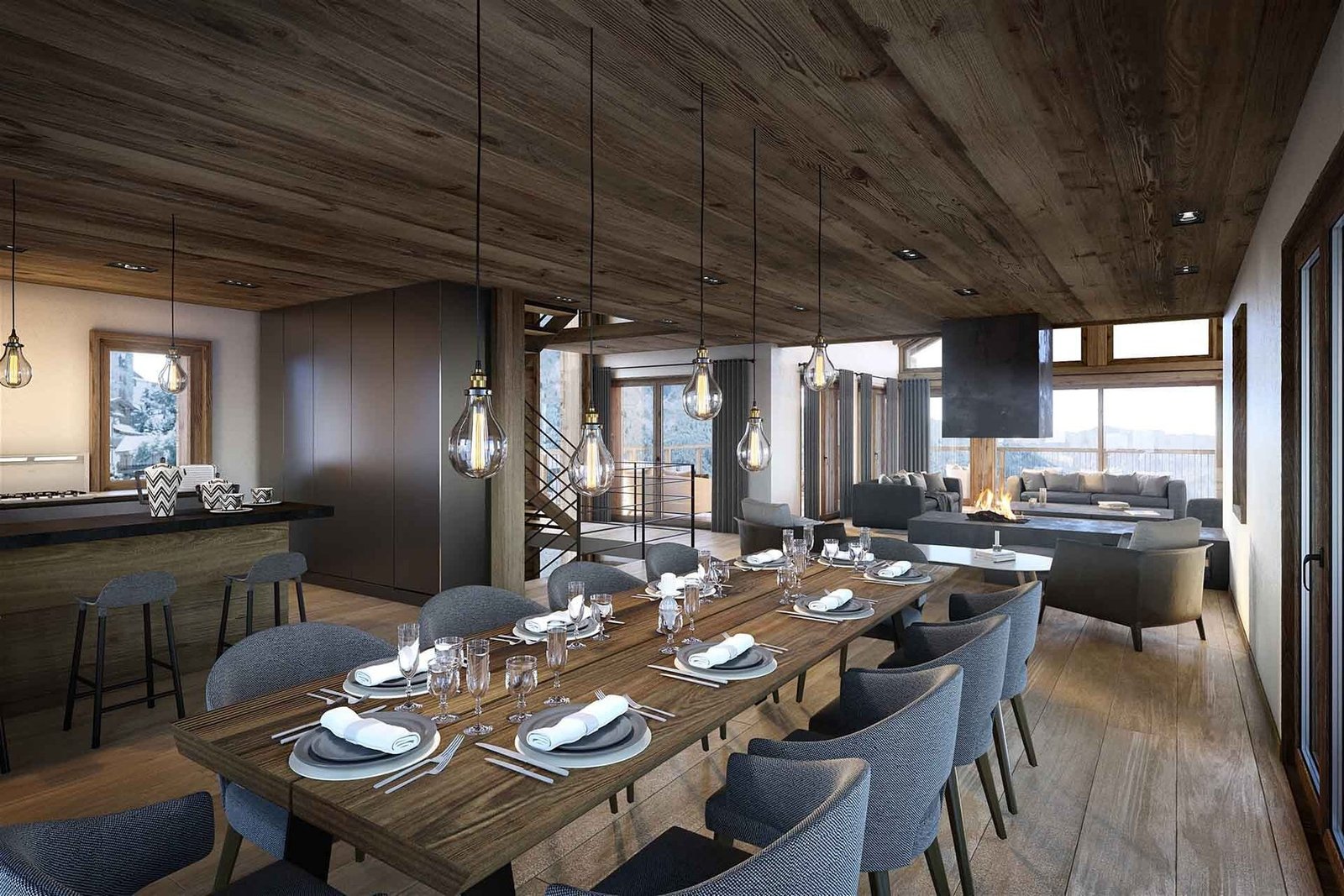 Chalet One, Chalets Caro, St Martin De Belleville Chalet in Les Belleville, Auvergne-Rhône-Alpes, France 1 - 14796372