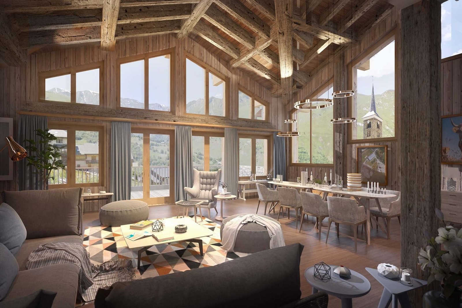 This Ski In/Ski Out Piste Side Chalet For Sale In The Heart Of St Martin De Belleville Chalet in Les Belleville, Auvergne-Rhône-Alpes, France 1 - 14887111