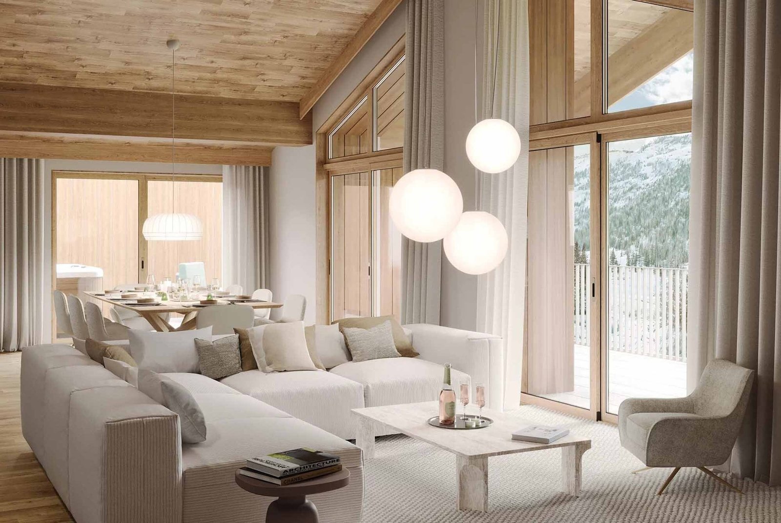 A Huge And Beautifully Designed New Build Chalet Within The Wom Tignes Les Brevières Development Chalet in Tignes, Auvergne-Rhône-Alpes, France 1 - 14795979