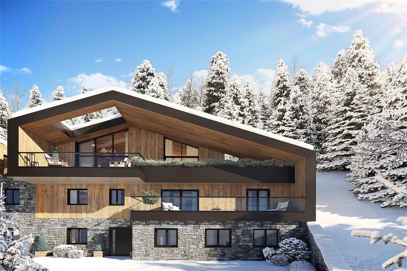 A Huge And Beautifully Designed New Build Chalet Within The Wom Tignes Les Brevières Development Chalet in Tignes, Auvergne-Rhône-Alpes, France 1 - 14795979