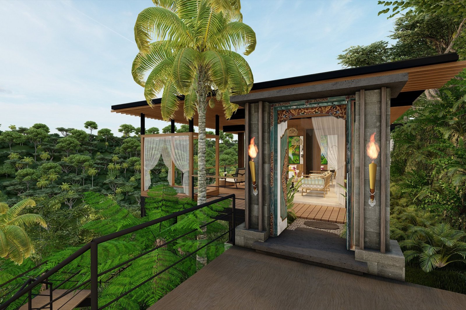 Indah Villa – Resort Style On Its Perfection – New, Freehold Estate in Ubud, Bali, Indonesia 1 - 14874865