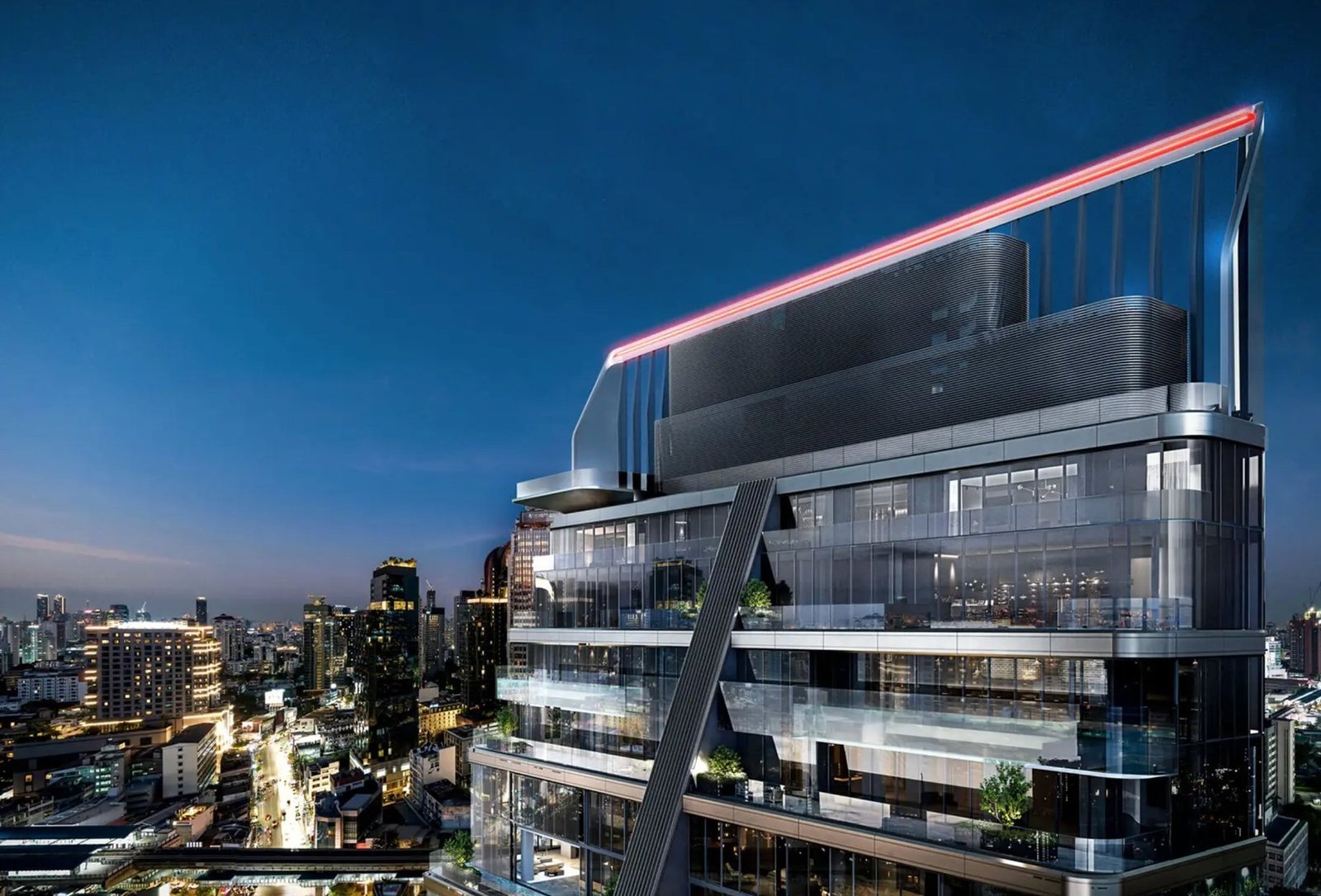 Incredible Sky Villa With Private Swimming Pool At Porsche Design Tower Bangkok Penthouse in Bangkok, Krung Thep Maha Nakhon, Thailand 1 - 15062265