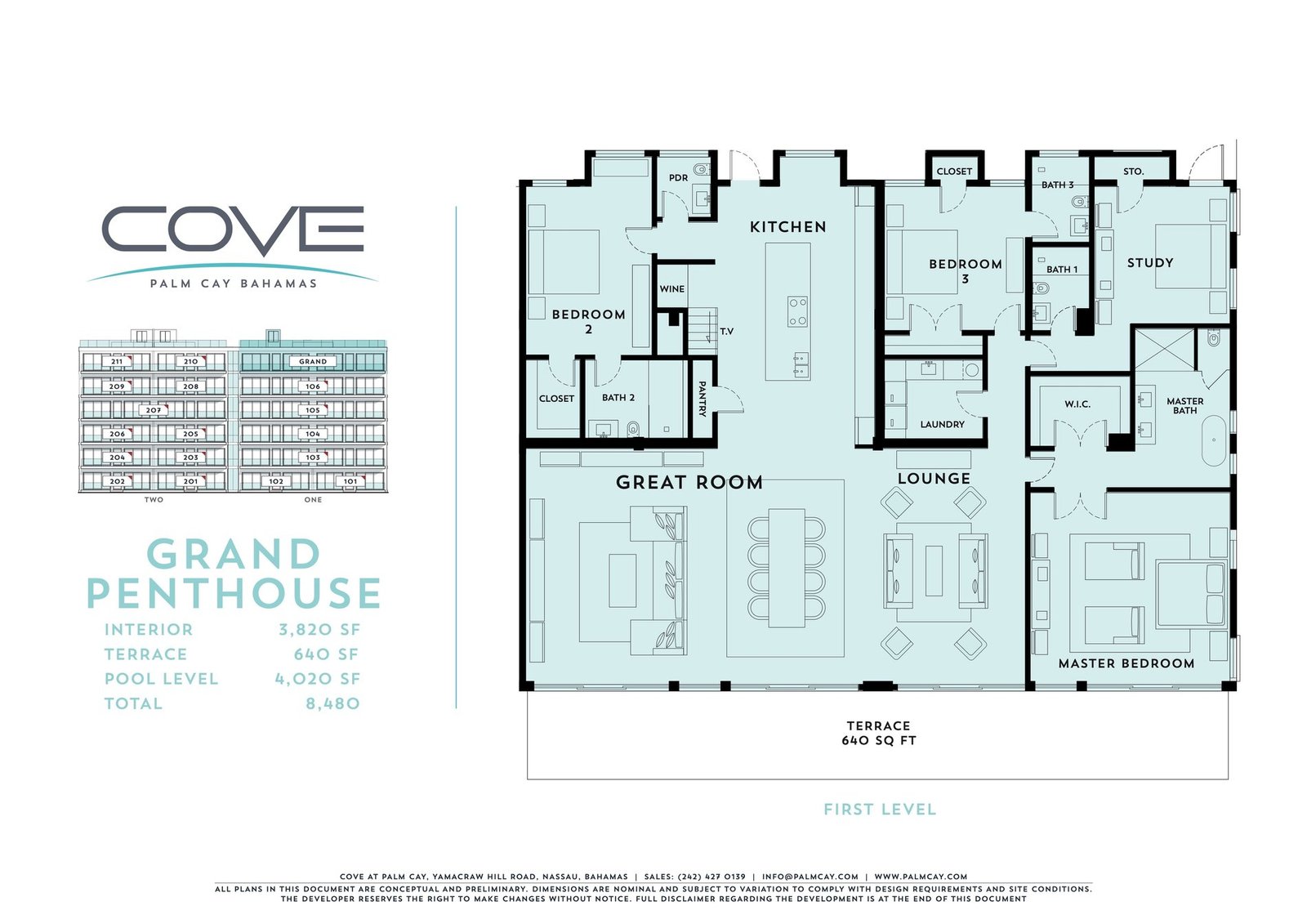 Penthouse in Nassau, New Providence, The Bahamas 1 - 13773809