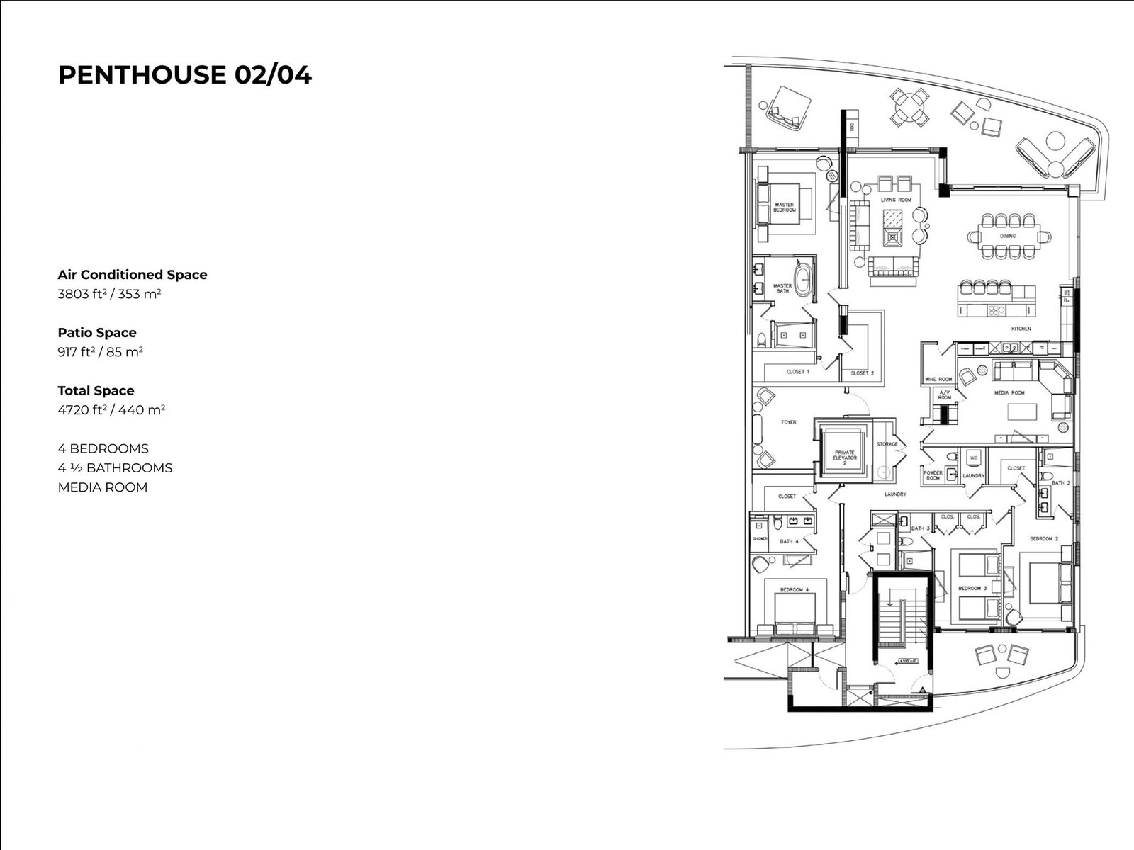 Aqualina Phase 2 | Penthouse Units Penthouse in Nassau, New Providence, The Bahamas 1 - 13773957