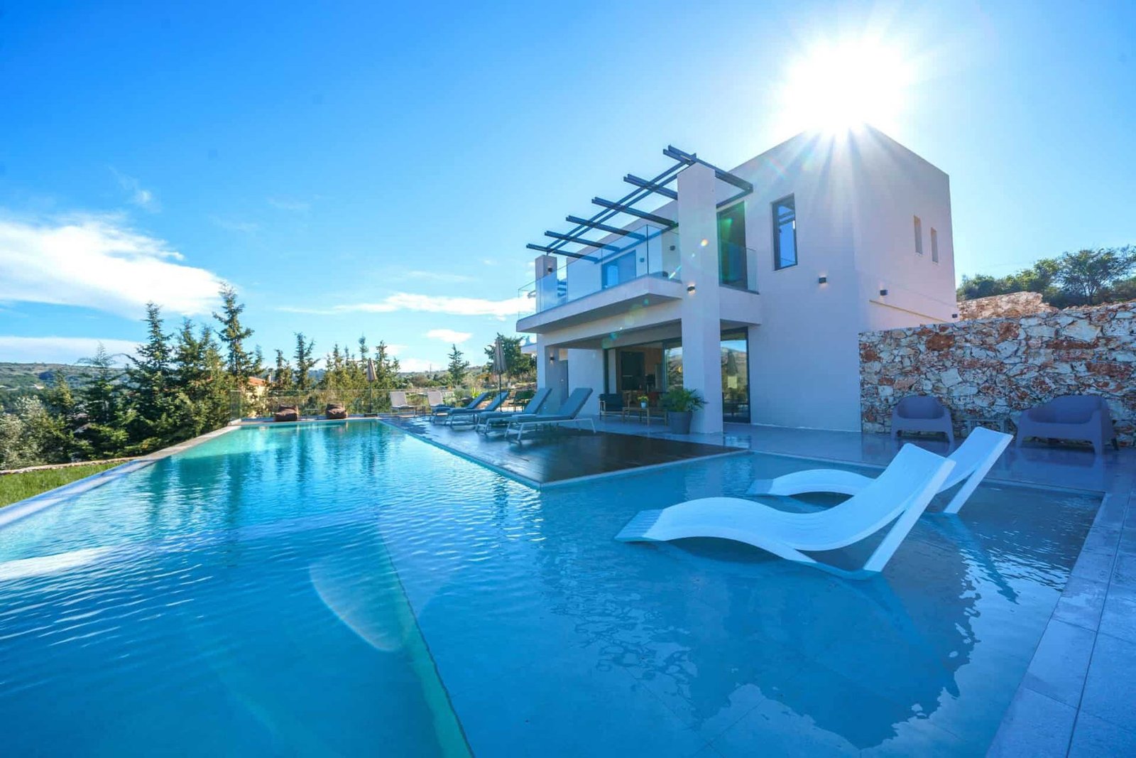 Luxurious Seaside Escape: Villa In Vamos With Panoramic Sea Views , Chania, Crete Villa in Chania, Region of Crete, Greece 1 - 16380287