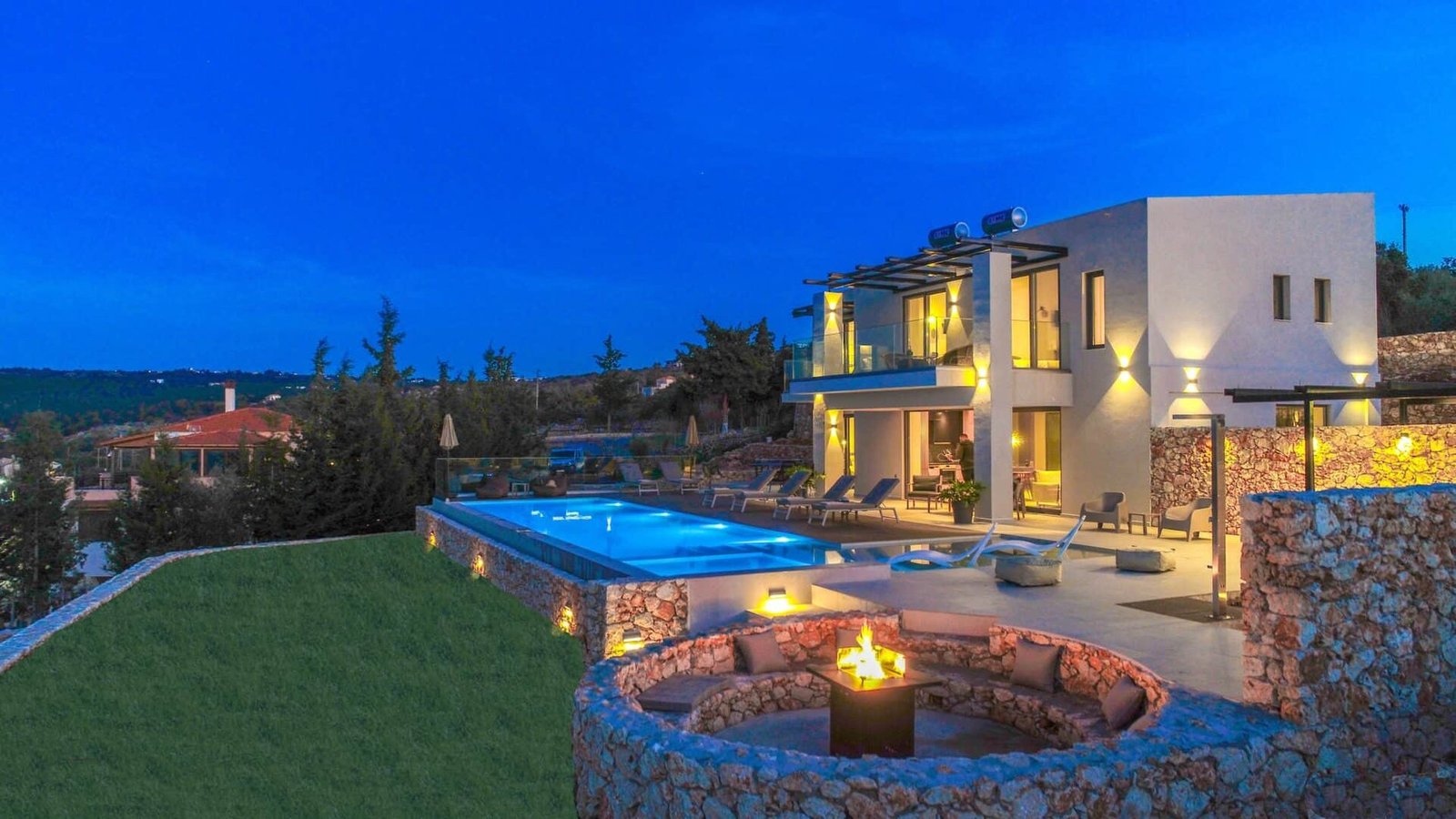 Luxurious Seaside Escape: Villa In Vamos With Panoramic Sea Views , Chania, Crete Villa in Chania, Region of Crete, Greece 1 - 16380287