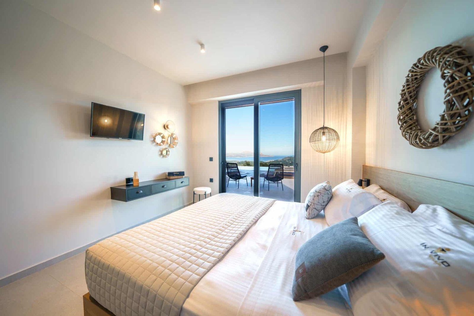 Luxurious Seaside Escape: Villa In Vamos With Panoramic Sea Views , Chania, Crete Villa in Chania, Region of Crete, Greece 1 - 16380287