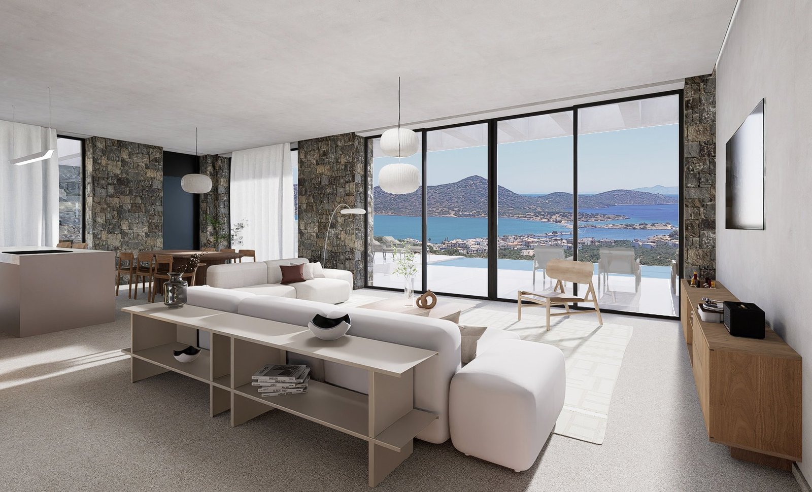 Exceptional Contemporary Villa With Panoramic Sea Views In Elounda, Crete Villa in Community of Elounta, Agios Nikolaos Municipal Unit, Greece 1 - 16213244