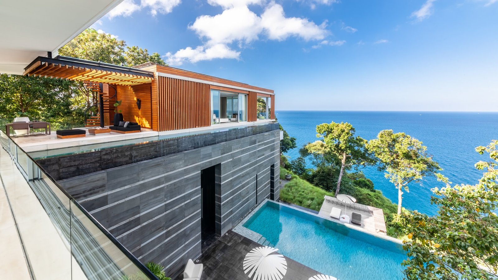 Villa Mayavee Phuket, The Apogee Of Modern Phuket Oceanfront Villa Design. Villa in Kamala, Phuket, Thailand 1 - 13437651