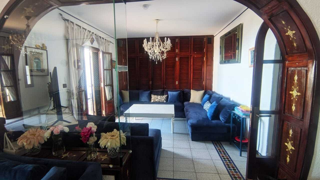 A Stunning Waterfront Villa With A Private Garden. Villa in M'diq, Tangier-Tétouan-Al Hoceima, Morocco 1 - 15069486