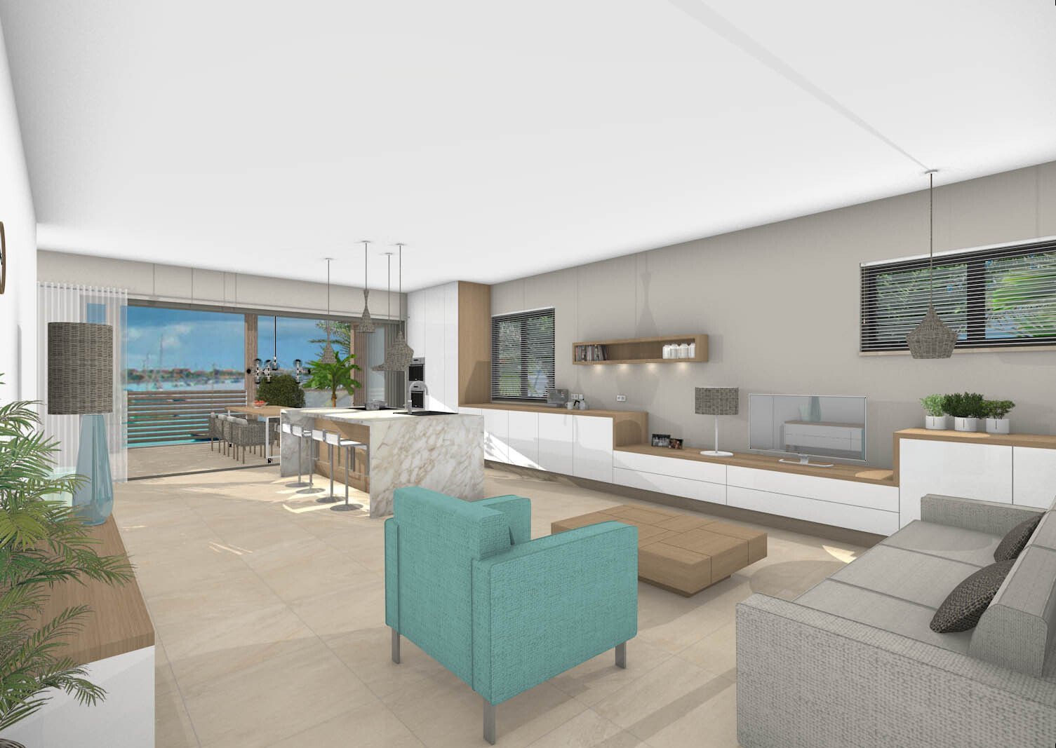 Villa Verde Apartment 6 Newly Built Apartment At Seaside In A Small Complex With 12 Apartments – Caribbean Apartment in Kralendijk, Bonaire, Caribbean Netherlands 1 - 15424506