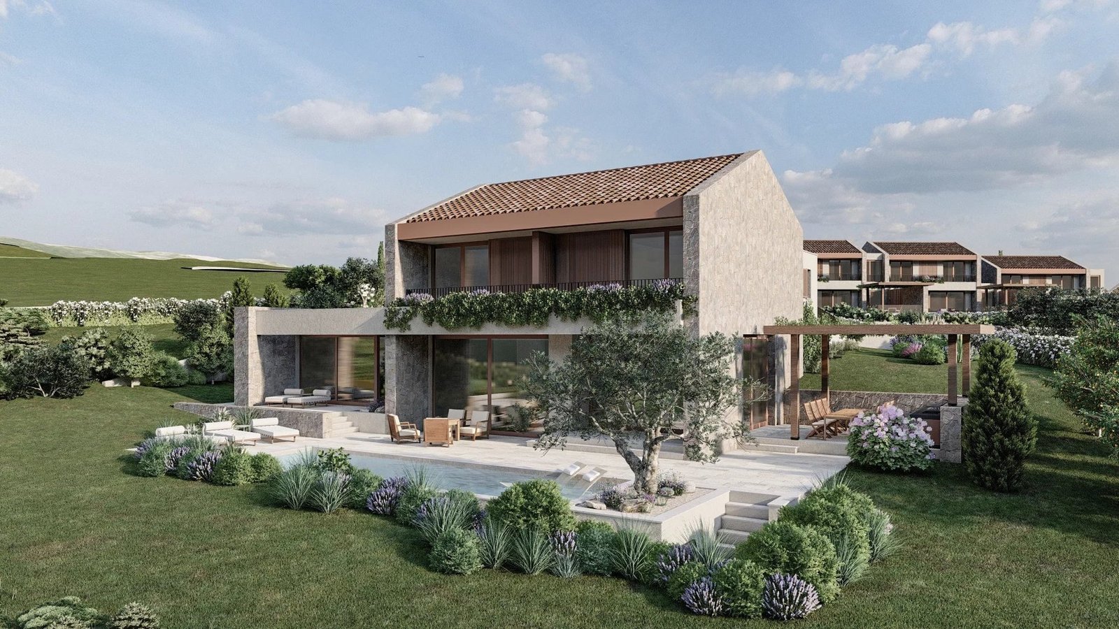 Villa With Pool And Adriatic Sea View House in Milovići, Tivat Municipality, Montenegro 1 - 14460254