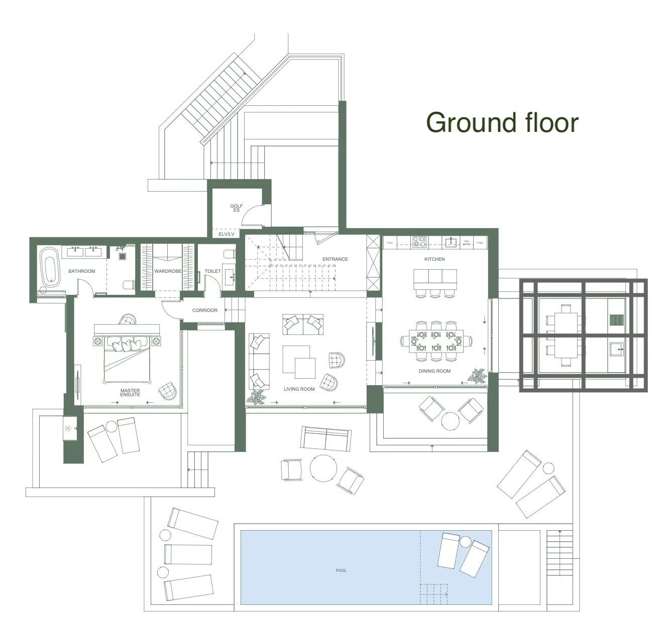 Villa With Pool And Adriatic Sea View House in Milovići, Tivat Municipality, Montenegro 1 - 14460254