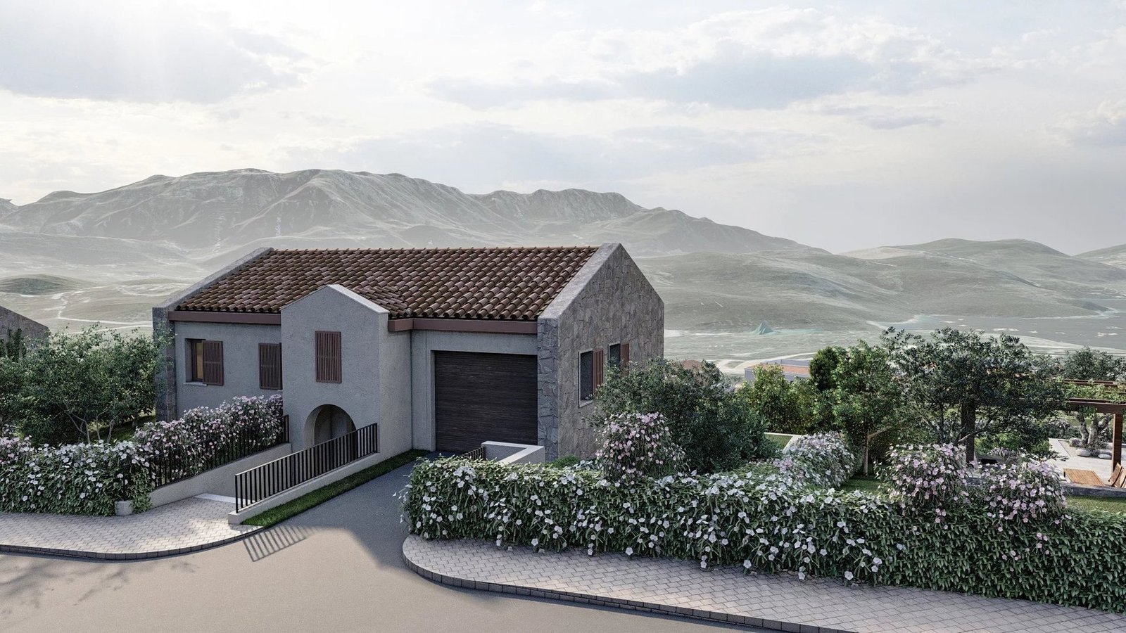 Villa With Pool And Adriatic Sea View House in Milovići, Tivat Municipality, Montenegro 1 - 14460257