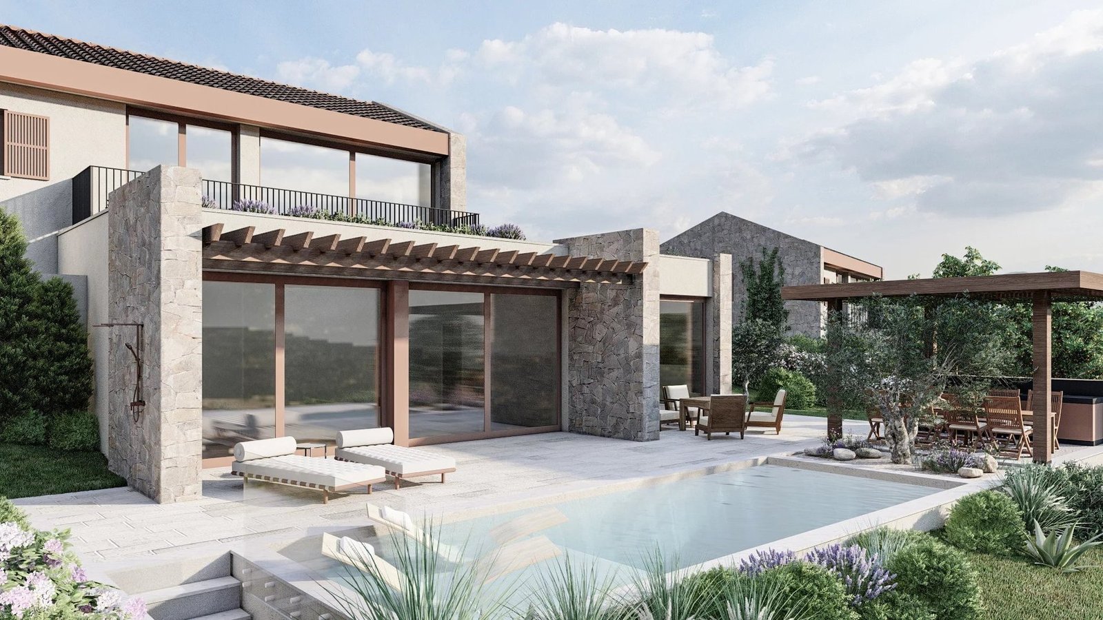 Villa With Pool And Adriatic Sea View House in Milovići, Tivat Municipality, Montenegro 1 - 14460257