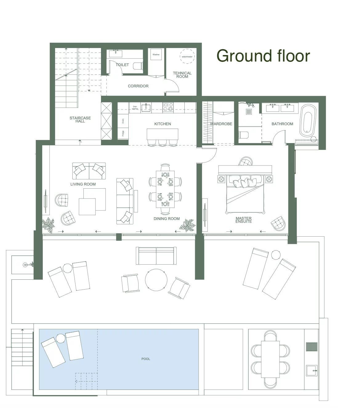 Villa With Pool And Adriatic Sea View House in Milovići, Tivat Municipality, Montenegro 1 - 14460257
