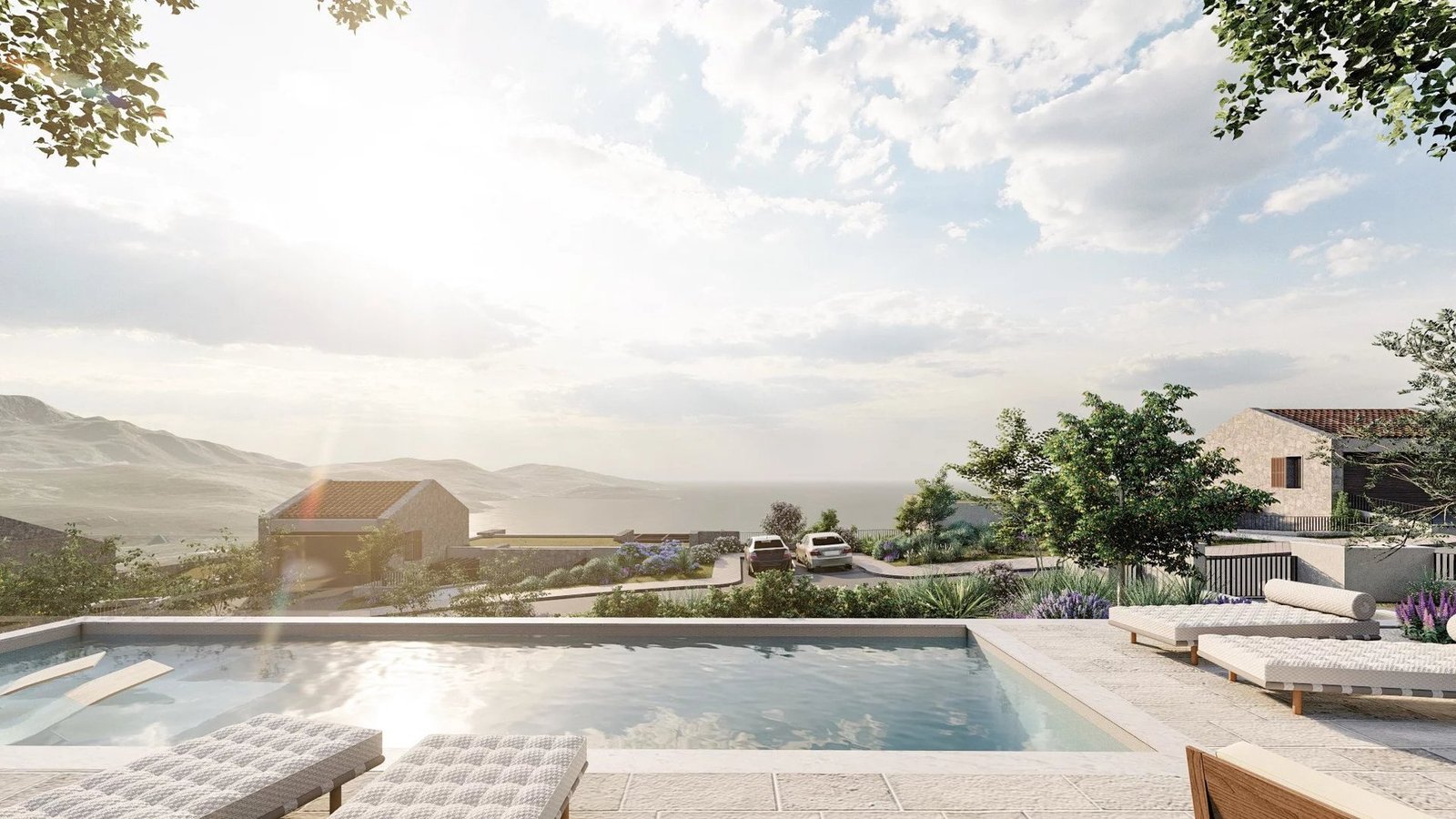 Villa With Pool And Adriatic Sea View House in Milovići, Tivat Municipality, Montenegro 1 - 14465470