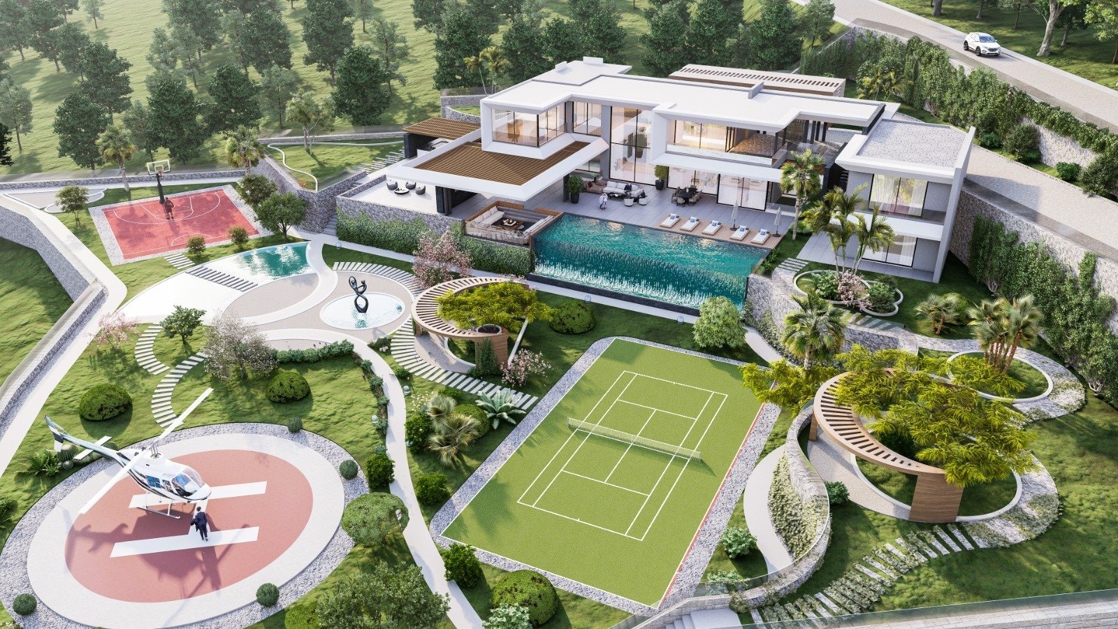 The Most Exclusive Villas In Bodrum With Helicopter Landing Space And Much More Villa in Muğla, Turkey 1 - 14762901