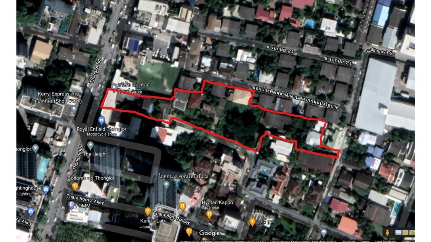 Bangkok Land Land in Bangkok, Krung Thep Maha Nakhon, Thailand 1 - 13874208