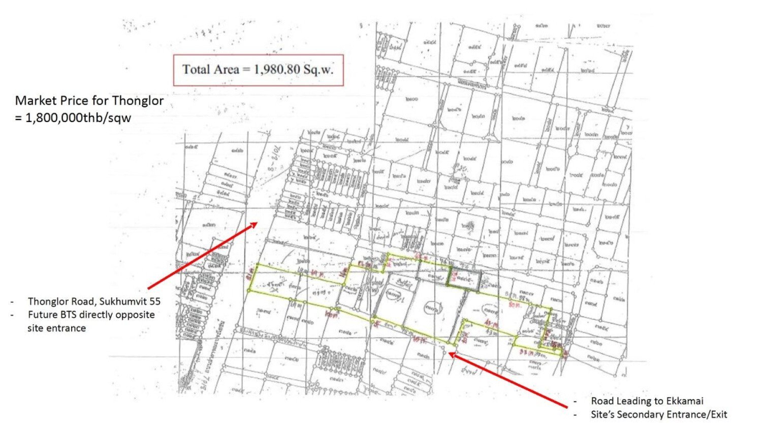 Bangkok Land Land in Bangkok, Krung Thep Maha Nakhon, Thailand 1 - 13874208