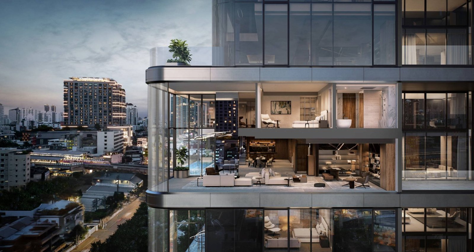Porsche Design Tower Bangkok Penthouse in Bangkok, Bangkok, Thailand 1 - 14643195
