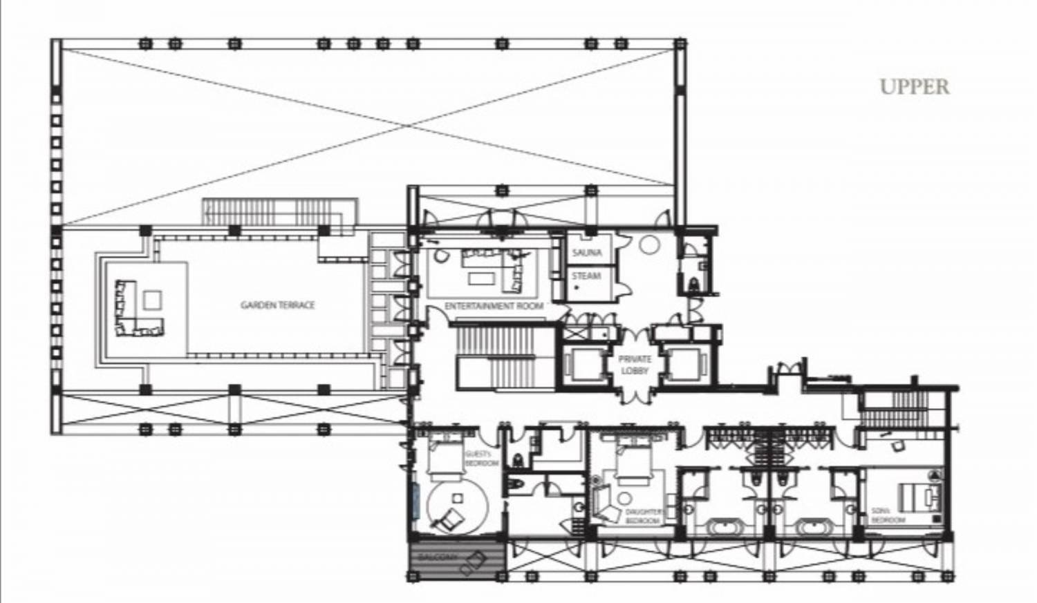 Bangkok Penthouse Penthouse in Bangkok, Krung Thep Maha Nakhon, Thailand 1 - 14791481