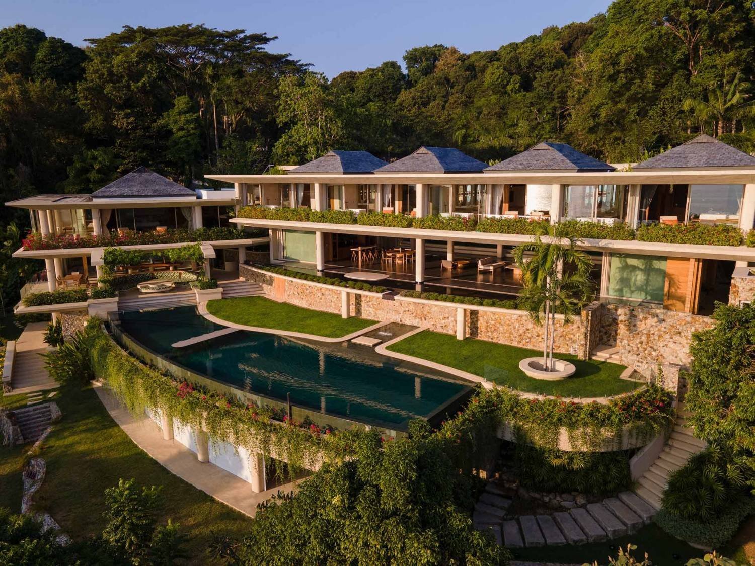 Waterfall Villa An Architectural Masterpiece Villa in Kamala, Phuket, Thailand 1 - 13880726