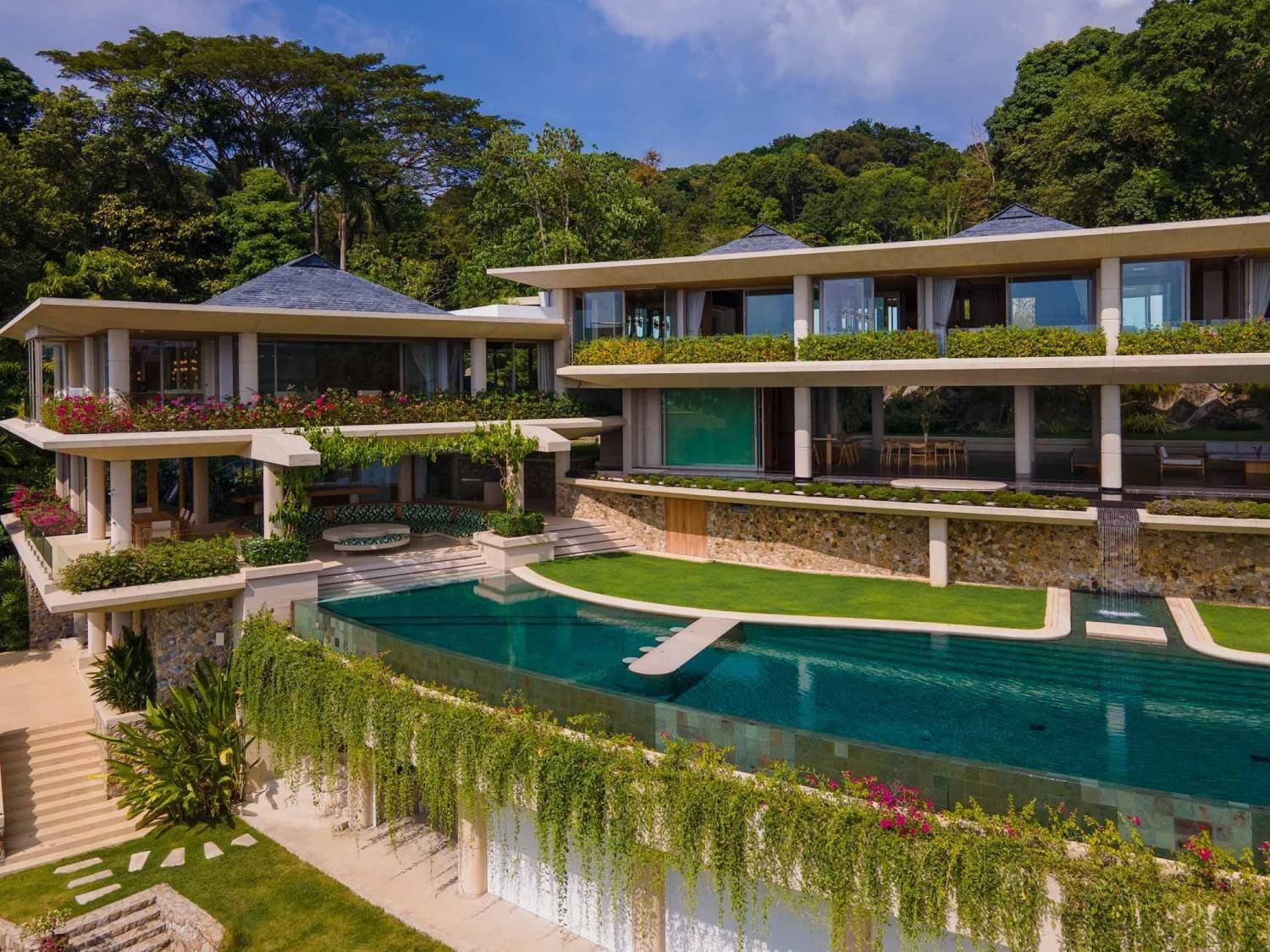 Waterfall Villa An Architectural Masterpiece Villa in Kamala, Phuket, Thailand 1 - 13880726