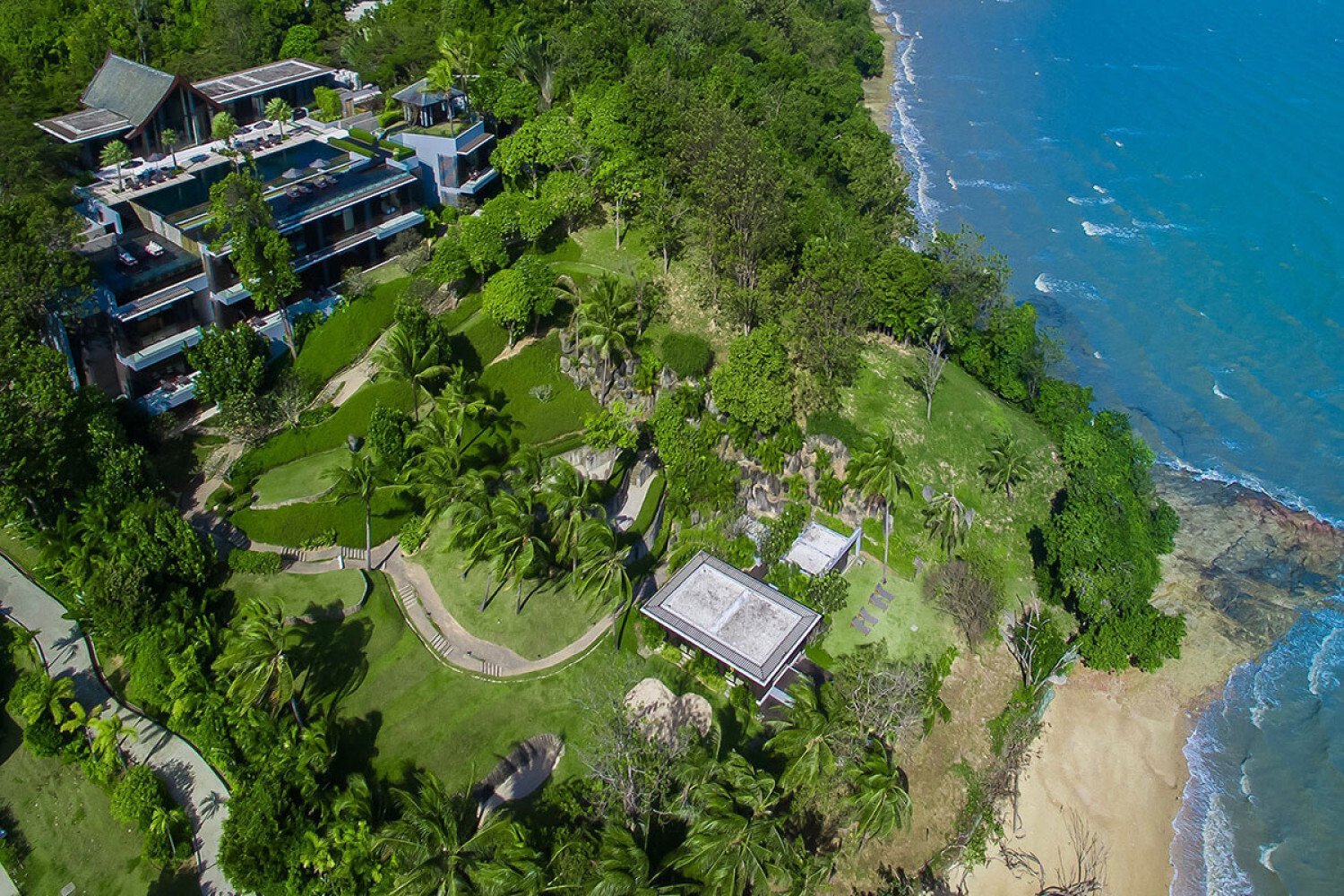 Paradise Mansion With Direct Beach Access Villa in Pa Klok, Phuket, Thailand 1 - 14791457