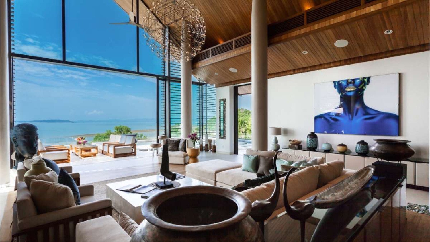 Exquisite Beachfront Luxury Villa Villa in Pa Klok, Phuket, Thailand 1 - 14791526