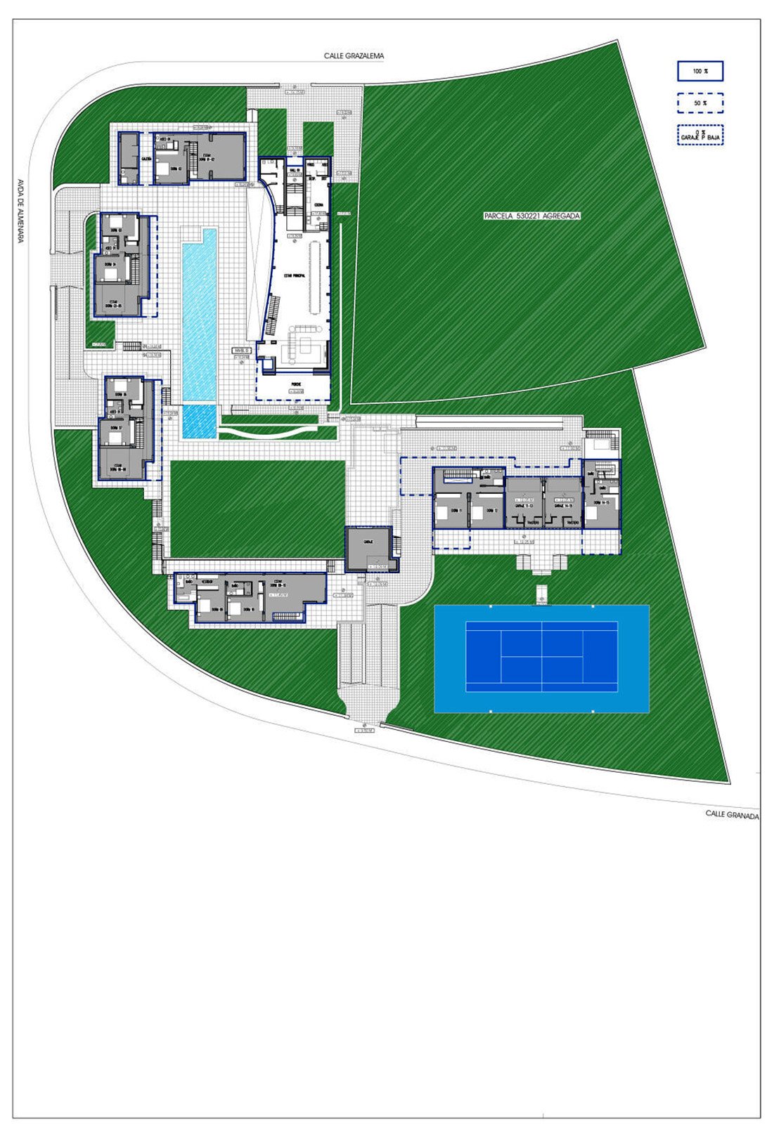 9-1-FLOOR PLANS THE SOVEREIGN COMPOUND, SOTOGRANDE ALTO